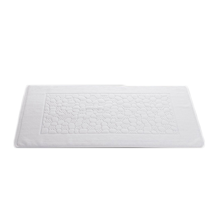 Customized Pure Cotton Jacquard Bath Mats