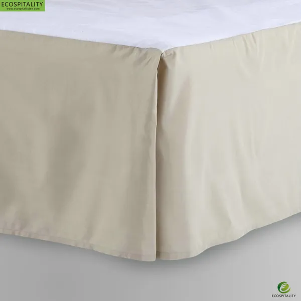 Five Star Hotel Fireproof Polyester Bed Skirt