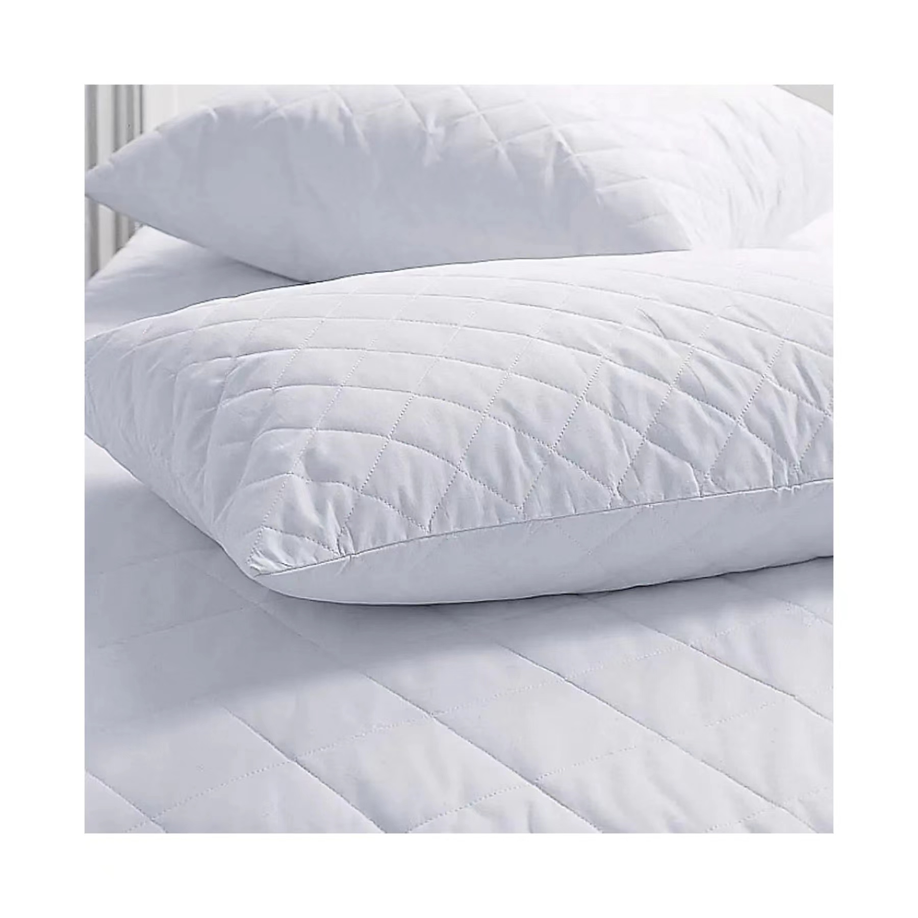 Luxury Waterproof White Pillow Cover Case