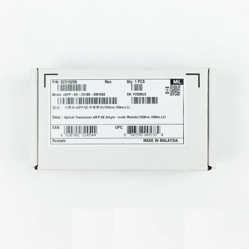 transceptor óptico huawei esfp-ge-zx100-sm1550