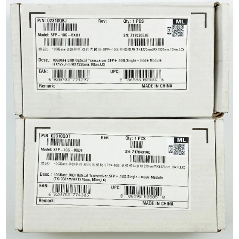 módulo transceptor óptico huawei sfp-10g-bxd1