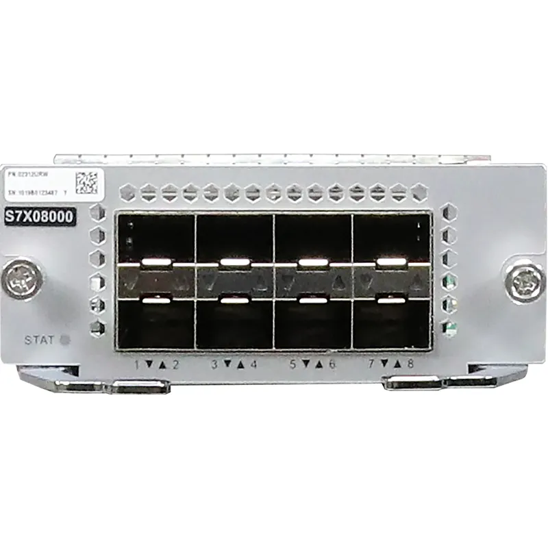 placa de interface óptica huawei 8 portas 10ge sfp+ s7x08000