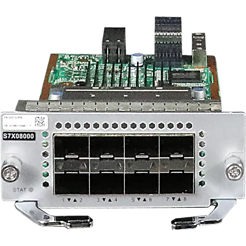 placa de interface óptica huawei 8 portas 10ge sfp+ s7x08000