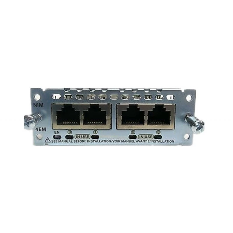 Cisco Analog voice network interface card NIM-4E/M