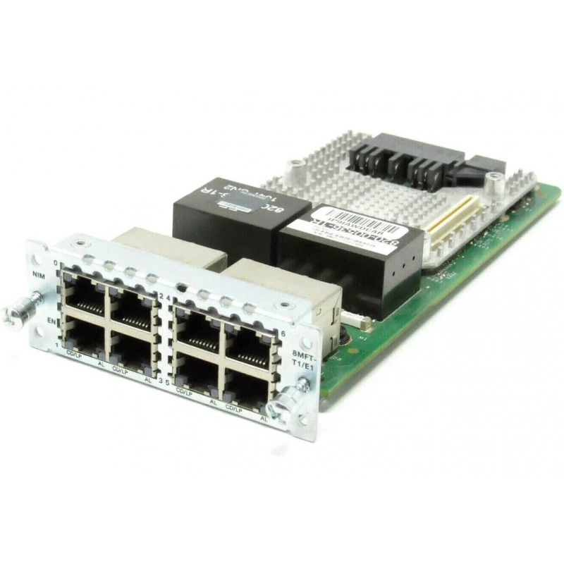 Cisco network interface module NIM-8MFT-T1/E1