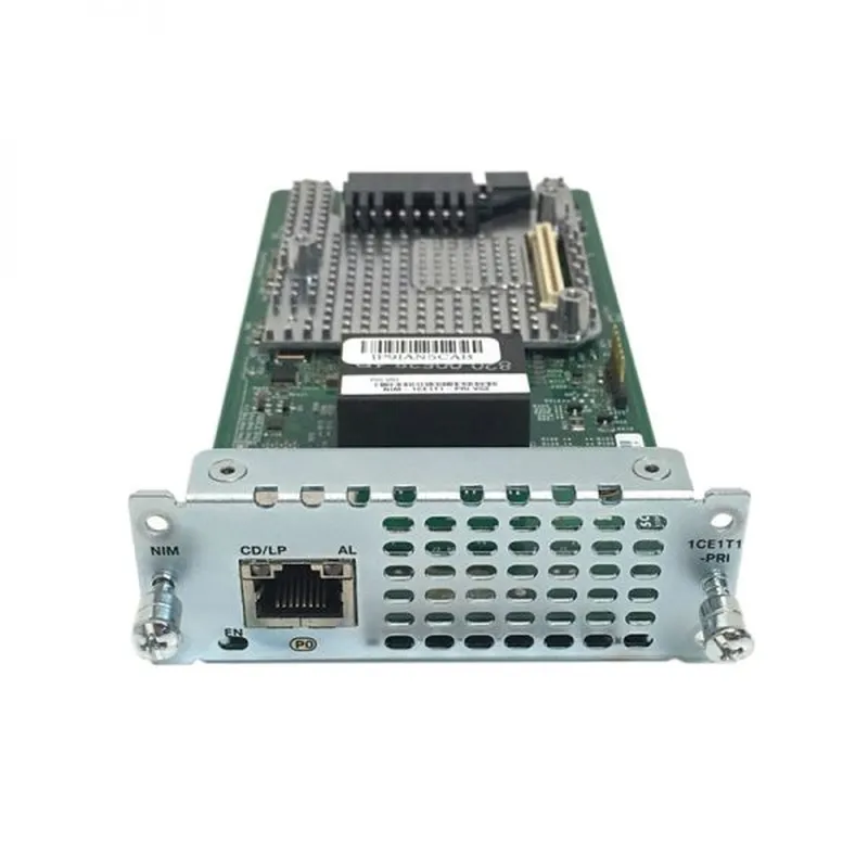 Cisco voice network interface card NIM-1CE1T1-PRI