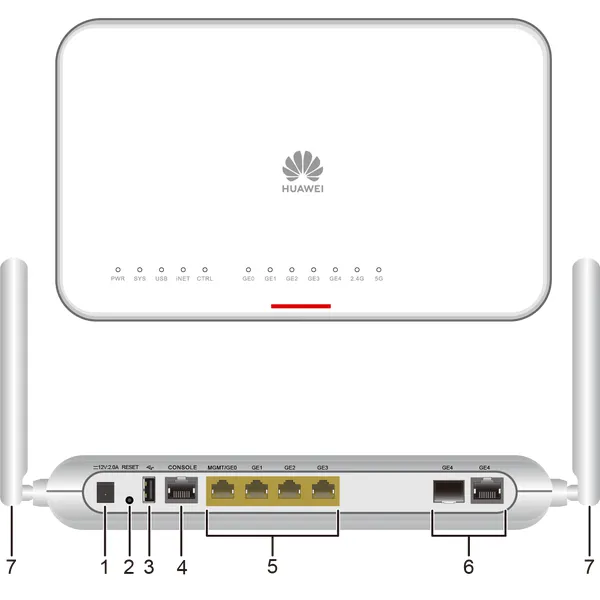 huawei série ar600 routeur ar611w-s