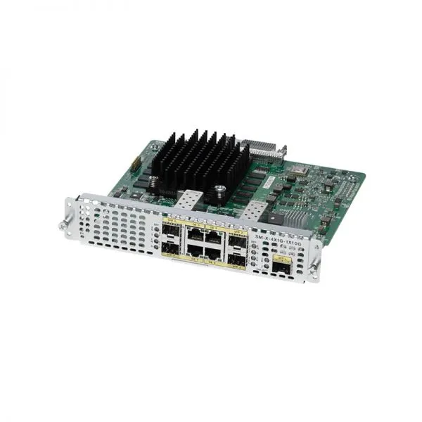 router cisco ethernet módulo de servicio wan sm-x-4x1g-1x10g