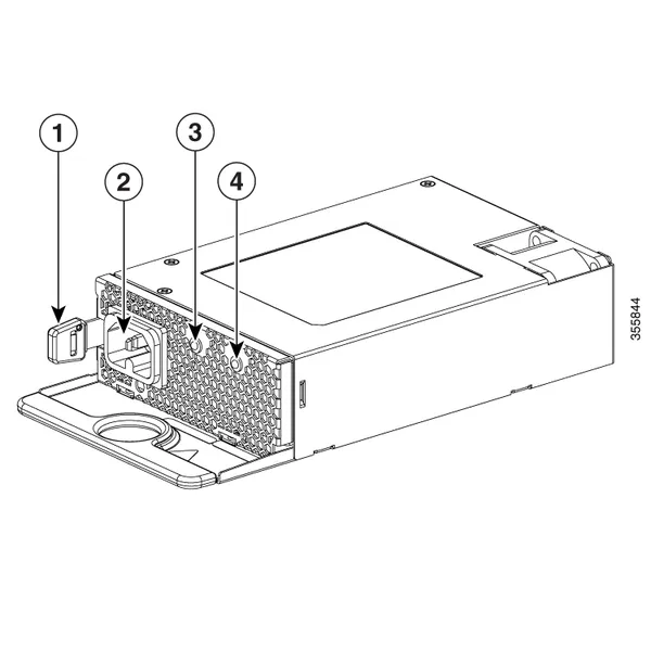 блок питания коммутатора Cisco pwr-c5-600wac=