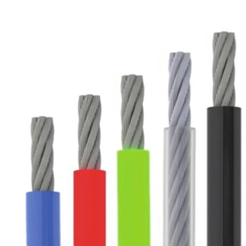 Custom Colorful Safety Wire Rope for Coating Lanyard Wire Cable