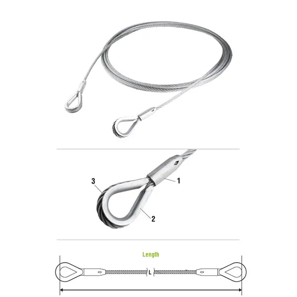 China Custom High Quality ECO-Friendly Safety Wire Rope