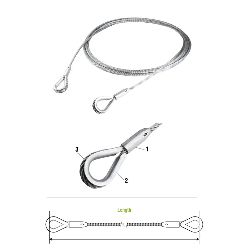 China Custom High Quality ECO-Friendly Safety Wire Rope