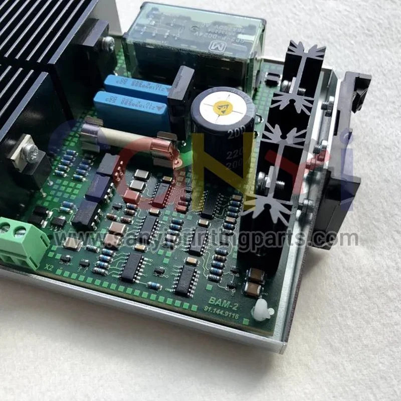 Heidelberg m4.144.9116 00.781.3352 carte de circuit imprimé bam-2 moteur principal plaque d'entraînement de frein carte carte heidelberg machine d'impression offset  