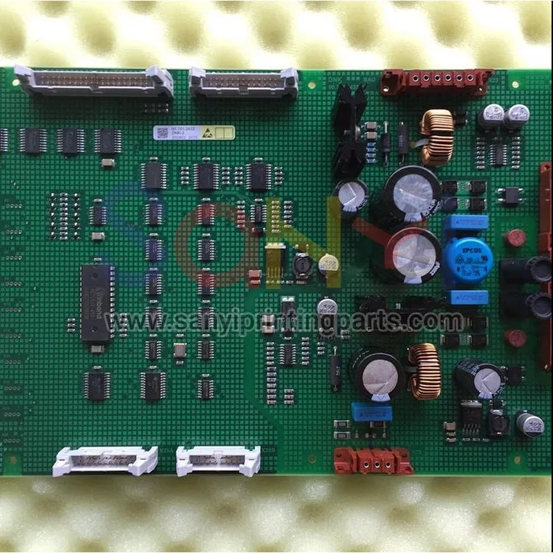 Heidelberg 00.781.1267 placa de tarjeta de circuito 00.781.2432 dnk dnk-2 placa de circuito cd102 sm102 xl105 sm74 pm74 sx74 cd74 xl75 sm52 pm52 mo máquina de impresión offset compatible 