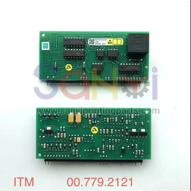 00.779.2121-02 número de pieza de la placa compatible con itm de heidelberg  