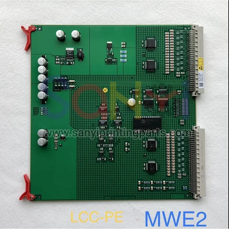 81.186.5385 00.785.1232 00.782.0699 00.781.2167 carte heidelberg mwe2 sm102 cd102 machine mwe board  