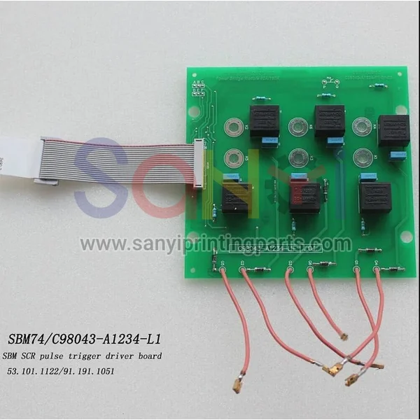 91.191.1051 53.101.1122 adapté au circuit imprimé Heidelberg C98043-A1234