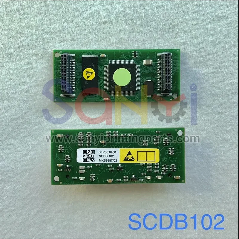 00.785.0480 Module d'impression Heidelberg SM102 CD102 SCDB102, petite carte pour LTK500-2 