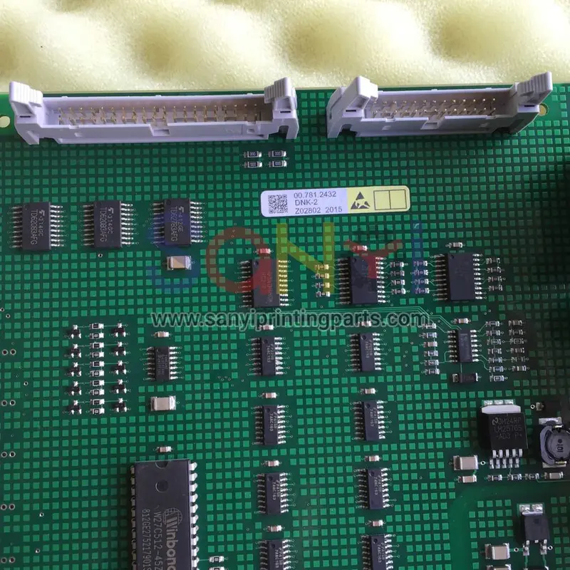 00.781.2432 Heidelberg DNK2 Flat Module DNK2 Circuit Board Offset Machinery Parts