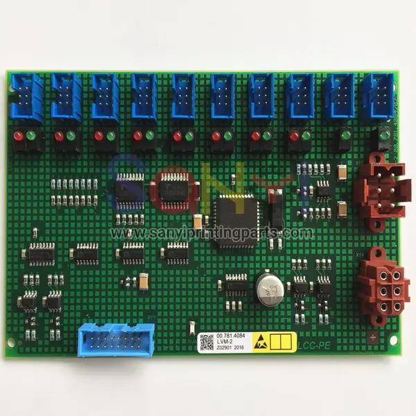 C2.102.2111 00.781.4084 Heidelberg LVM LVM-2 Circuit Board KLM4 Signal Drive Board