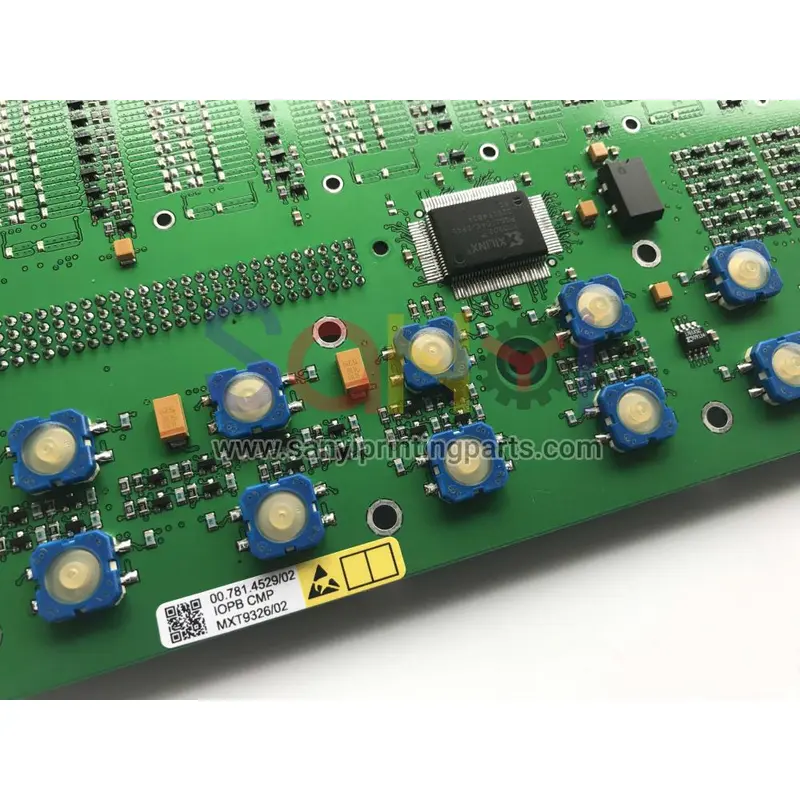 00.785.0097 00.781.4529 Heidelberg Module plat IOPB Circuit Board Pièces de machines offset 