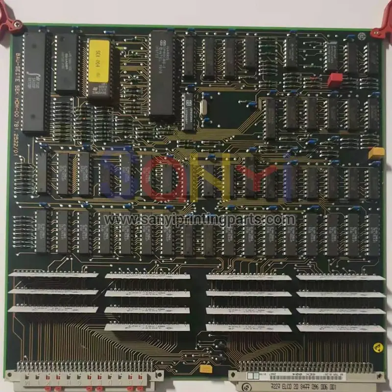 00.785.0128 Heidelberg Module plat SEK Circuit Board Pièces de rechange pour machine d'impression offset 