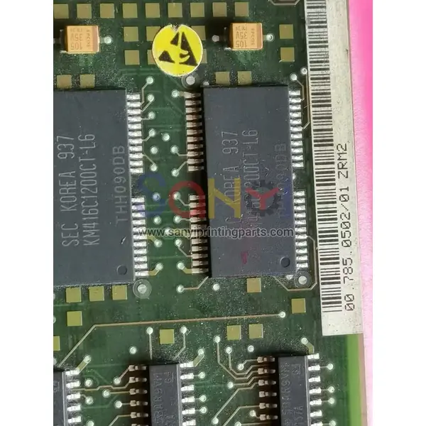 00.785.0502 Heidelberg ZRM2 Circuit Board Flat Module For Offset Press Parts