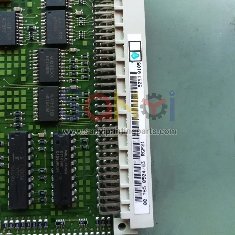Heidelberg 00.785.0504 rgp21 placa de circuito rgp21 módulo plano piezas de impresora offset 