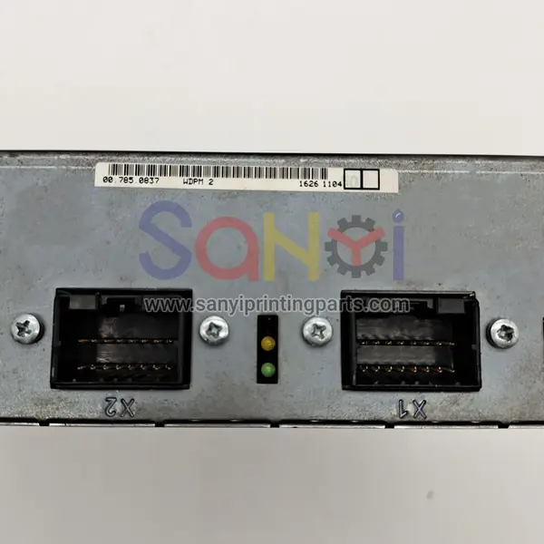 Heidelberg 00.785.0837 module plat wdpm2 carte de circuit imprimé pièces de rechange de machine d'impression offset 