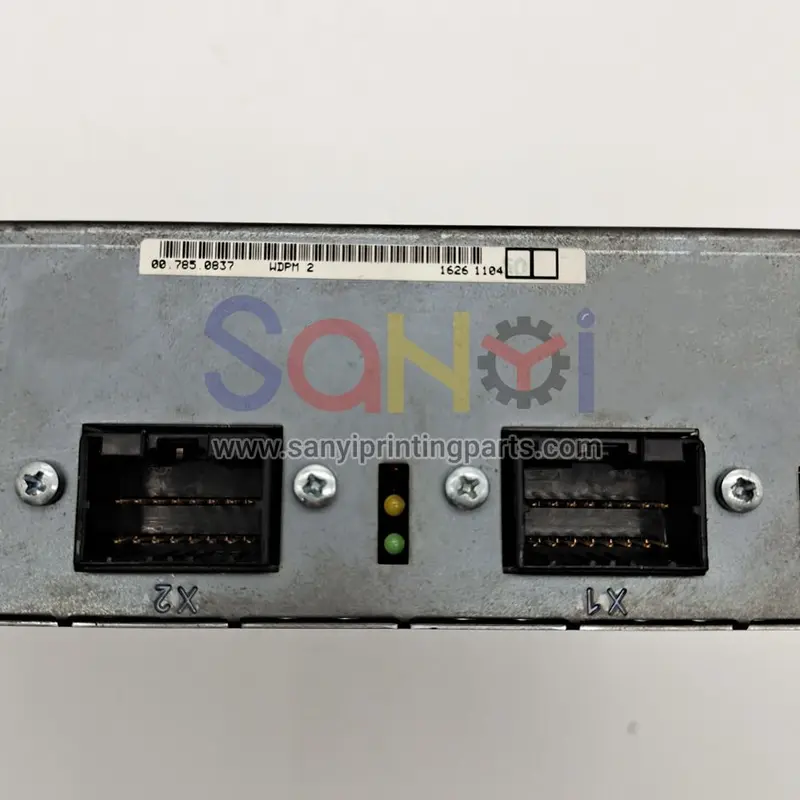 Heidelberg 00.785.0837 module plat wdpm2 carte de circuit imprimé pièces de rechange de machine d'impression offset 