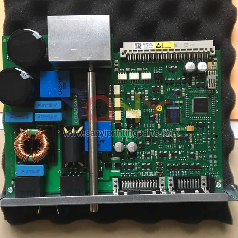 Heidelberg 00.785.1262 cdab380-2s placa de circuito para repuestos de máquinas de impresión offset 