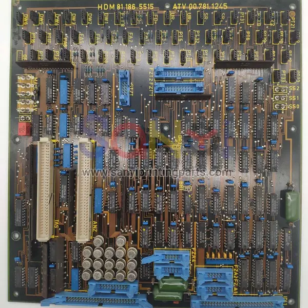 00.781.1245 Heidelberg 81.186.5515 ATV Circuit Board For Offset Printing Machine Spare Parts