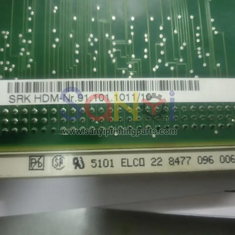 91.101.1011 Heidelberg SRK BBC Circuit Board Circuit Board Carte de commande de moteur pour pièces de machine d'impression offset 