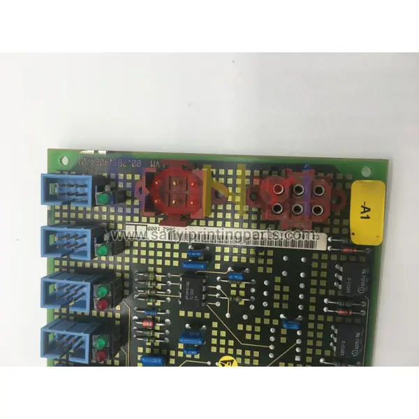 00.781.4084 c2.102.2111 módulo plano de la placa de circuito de heidelberg lvm