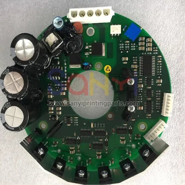 Heidelberg F2.179.2111 Blower Drive Circuit Board Motor Inside Card Board