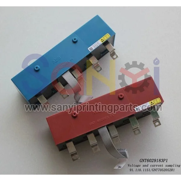 Heidelberg speedmaster 102 sm102 sm74 sm74 sm52 machine d'impression abb module gnt6029183p1 91.110.1151 gnt7052052r1