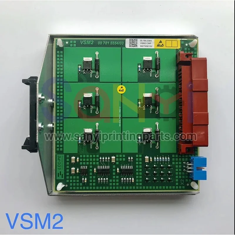  Heidelberg HB0106 Offset Printed Circuit Board VSM2 Circuit Board 00.781.5554/03 Flat Module 00.785.0383