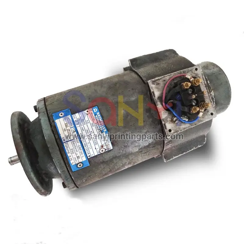 63.198.1353 Heidelberg Original Disassembly 91.198.1353 Offset Machine Water Pan Roller Motor 91.198.1353