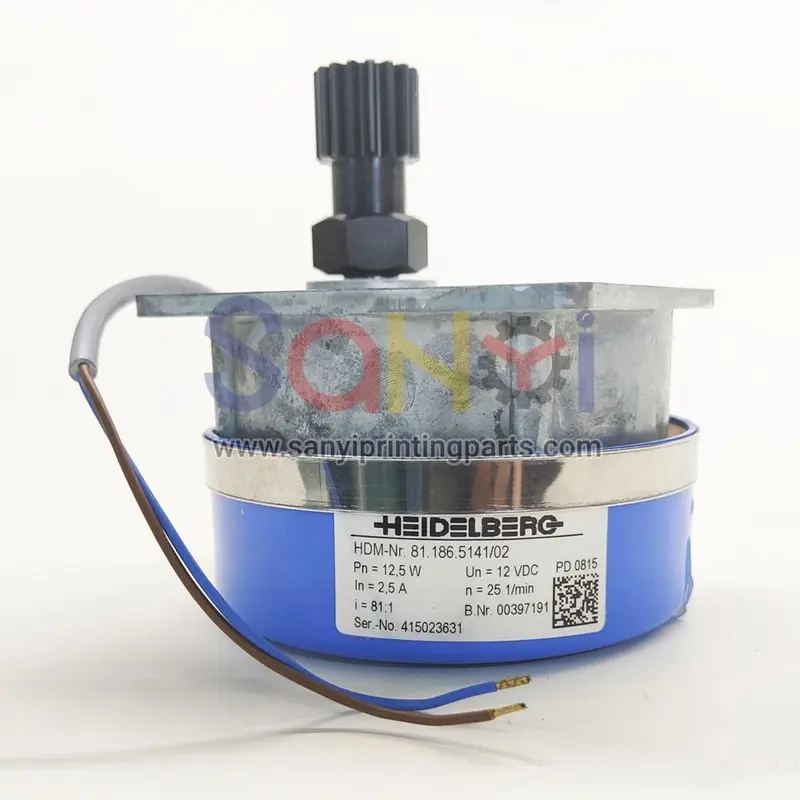 eidelberg printing machine Motor 81.186.5141 Register Motor For Heidelberg Printing Spare Parts