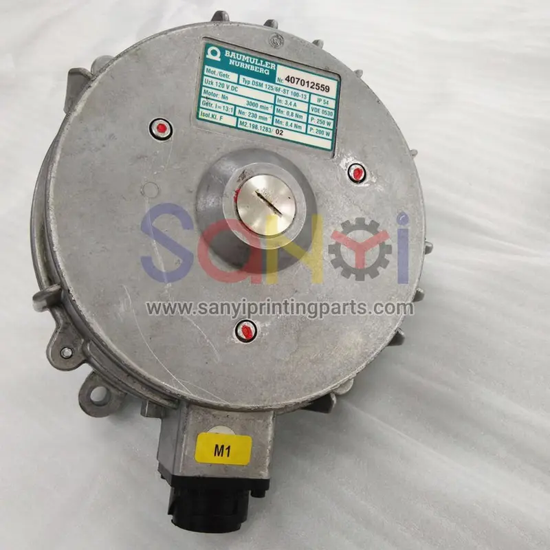 Heidelberg m2.198.1283 para sm74 pm74 sx74 motor de rodillo de bandeja de agua piezas de maquinaria de heidelberg 