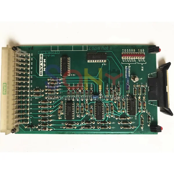 man roland machine 0 37u 5170 7 037u51707 placa de circuito placa de tarjeta
