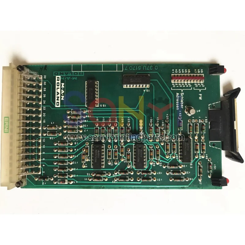 man roland machine 0 37u 5170 7 037u51707 placa de circuito placa de tarjeta 