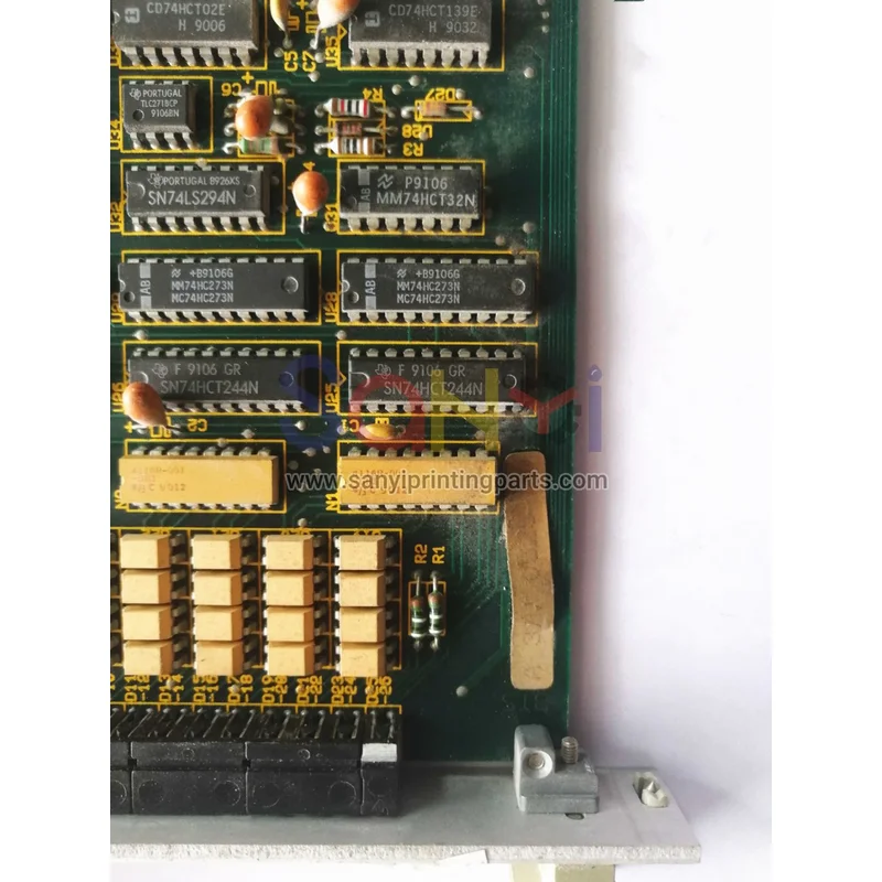 roland machine a37v 0525 70 carte de circuit imprimé a37v052570 carte pour machine d'impression roland 