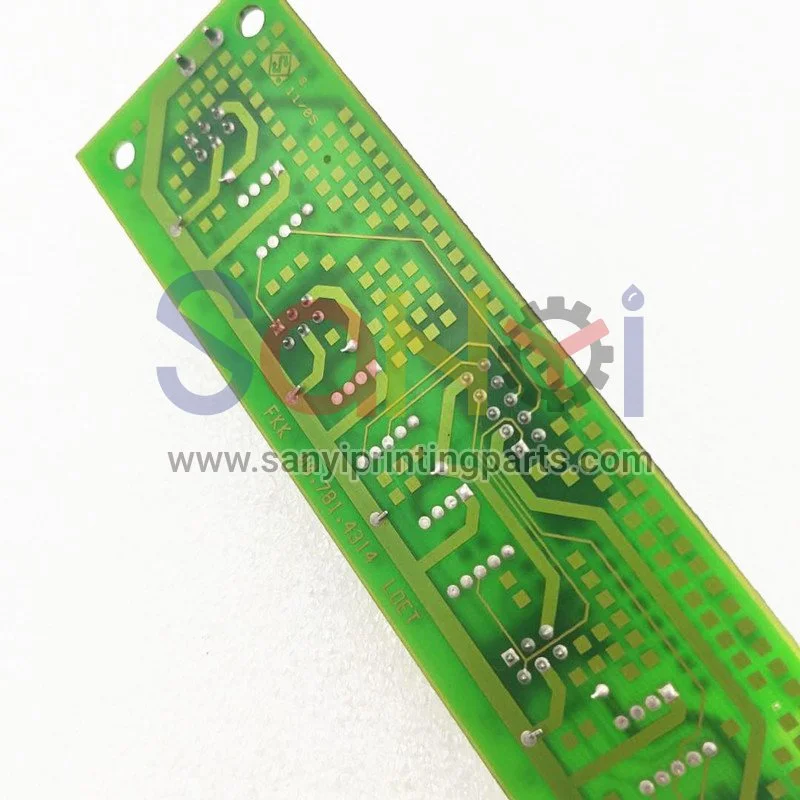 placa de circuito impreso de la máquina de heidelberg 00.781.4314 sm102 cd102 sm74 