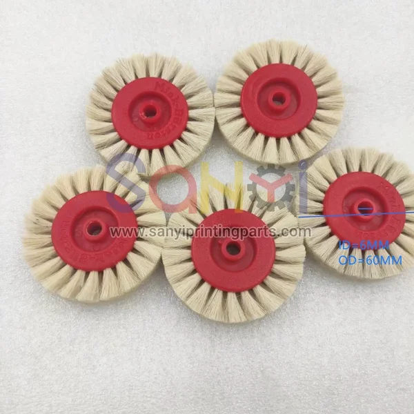 Heidelberg 66.020.122 62.020.119 pièces de presse offset de roue de brosse d'alimentation 