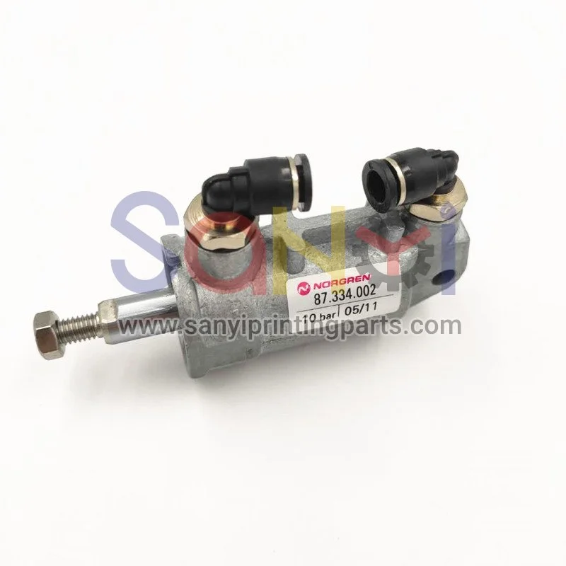 Heidelberg 87.334.002 cilindro neumático d25 h20 para sm102 cd102 sm52 