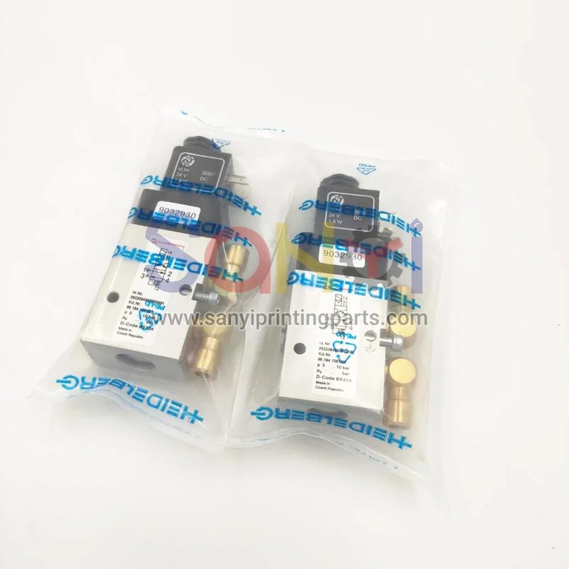 Heidelberg 98.184.1051 61.184.1051 válvula de 4/2 vías sm102 cd102 válvula de solenoide  