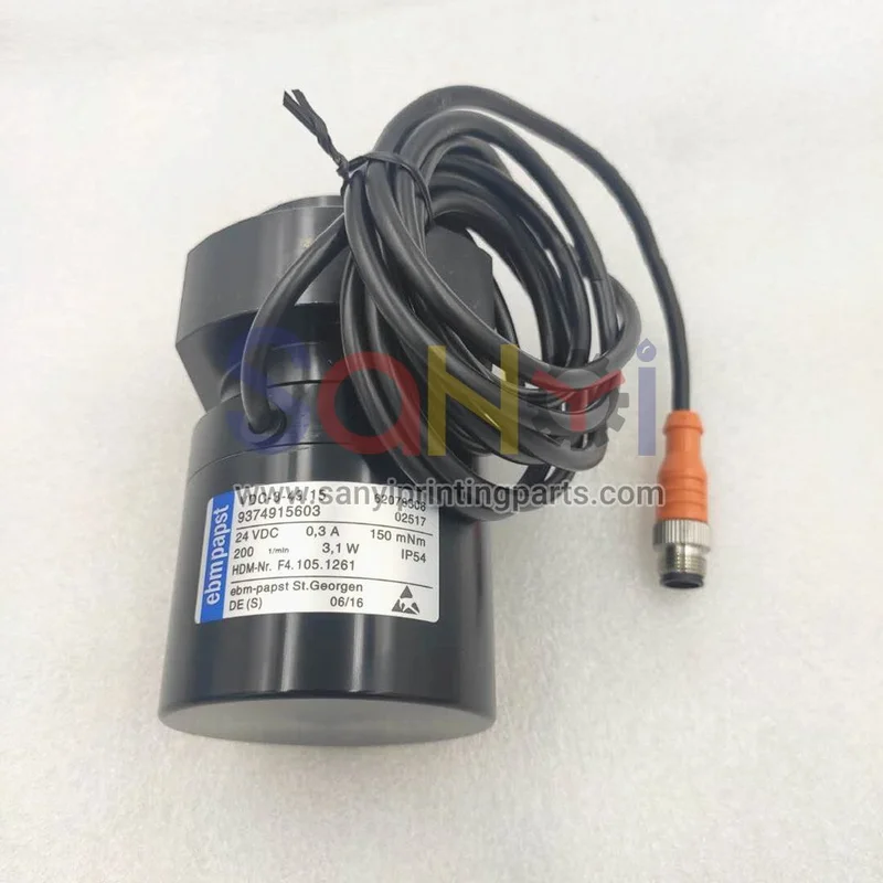 Heidelberg F4.105.1261 Motor Drive For SM102 CD102 XL105 Machine