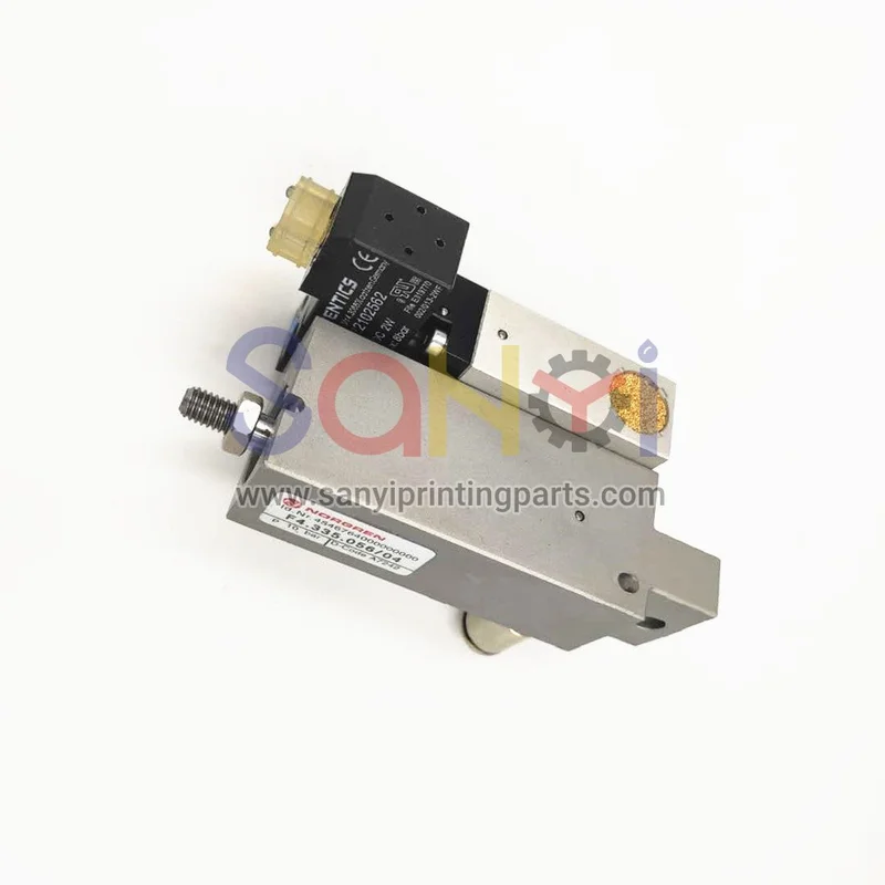 Heidelberg F4.335.056 électrovanne d'embrayage de rouleau d'encre de cylindre pneumatique  