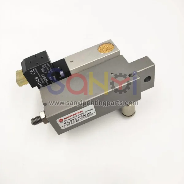 Heidelberg F4.335.056 électrovanne d'embrayage de rouleau d'encre de cylindre pneumatique  